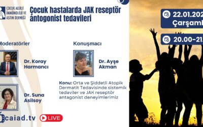 Çocuk Hastalarda JAK reseptör antagonist tedavisi ve deneyimlerimiz