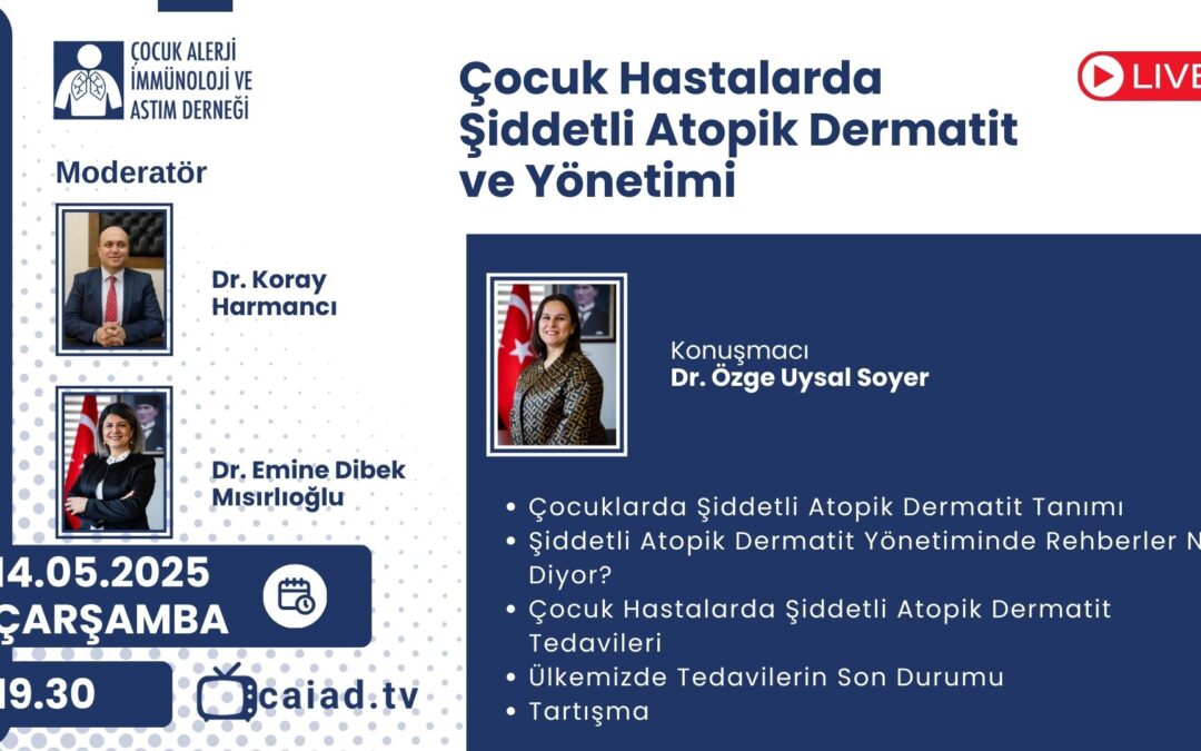 Çocuk Hastalarda Şiddetli Atopik Dermatit ve Yönetimi