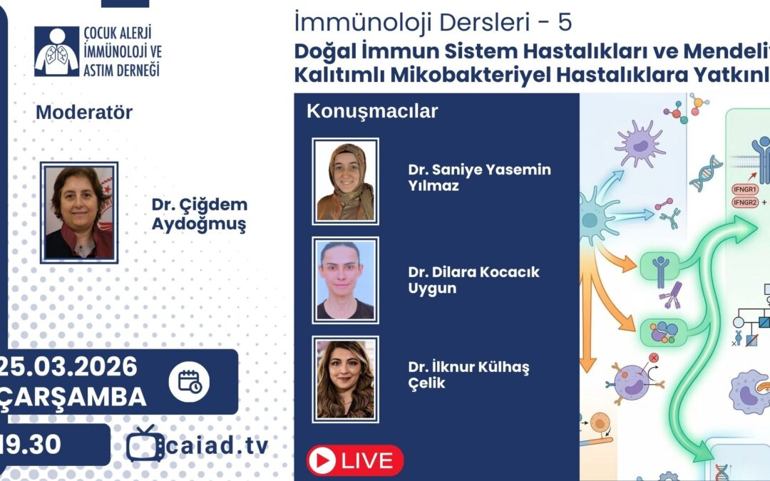 Doğal İmmun Sistem Hastalıkları ve Mendeliyen Kalıtımlı Mikobakteriyel Hastalıklara Yatkınlık