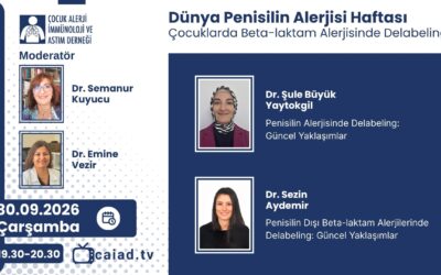 Dünya Penisilin Alerjisi Haftası – Çocuklarda Beta-laktam alerjisinde Delabeling